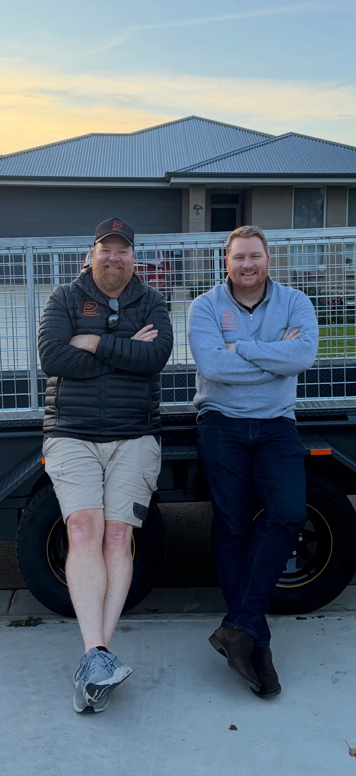 Daniel Lackenby and Todd Heyer of Direct Flooring Solutions